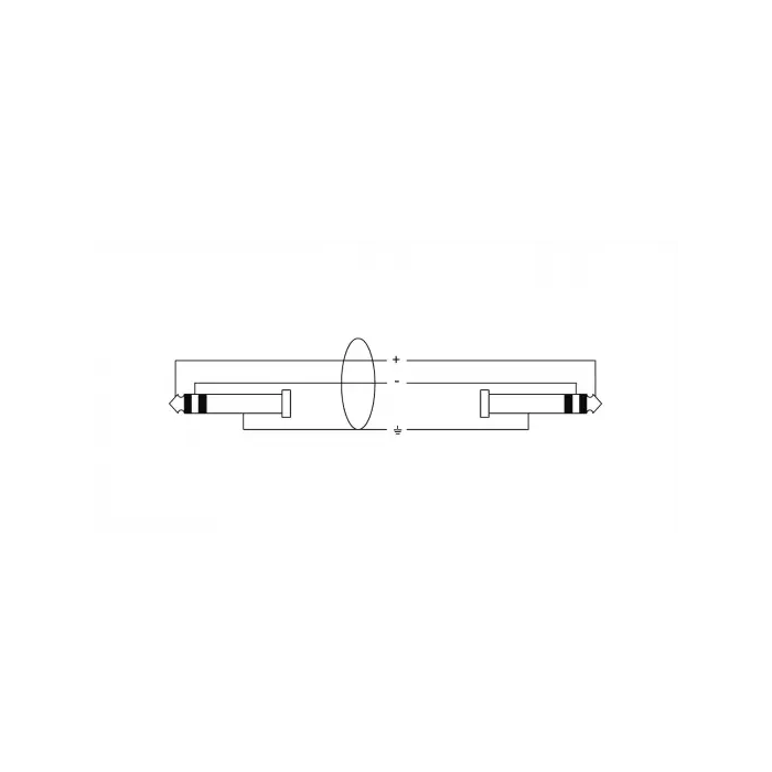 Cordial Cable de Audio con Conector Estéreo de 3 m 1 Cordial Cable de Audio con Conector Estéreo de 3 m 1