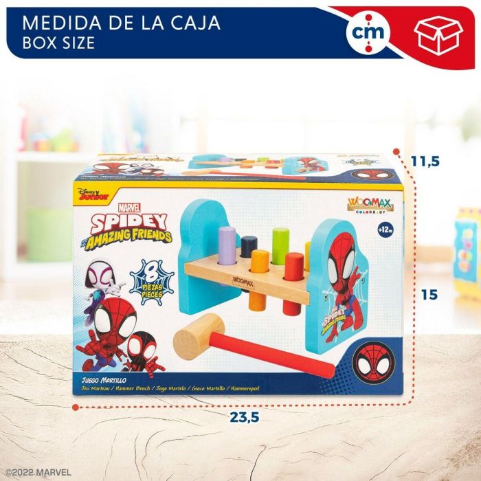 Juego de habilidad Spidey 8 Piezas 21,5 x 14 x 10,5 cm (6 Unidades) 1 Juego de habilidad Spidey 8 Piezas 21,5 x 14 x 10,5 cm (6 Unidades) 1
