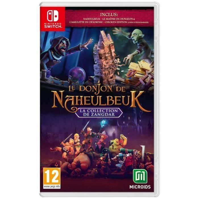 Microids 3701529518867 - La mazmorra de Naheulbeuk: La colección Zangdar para Nintendo Switch