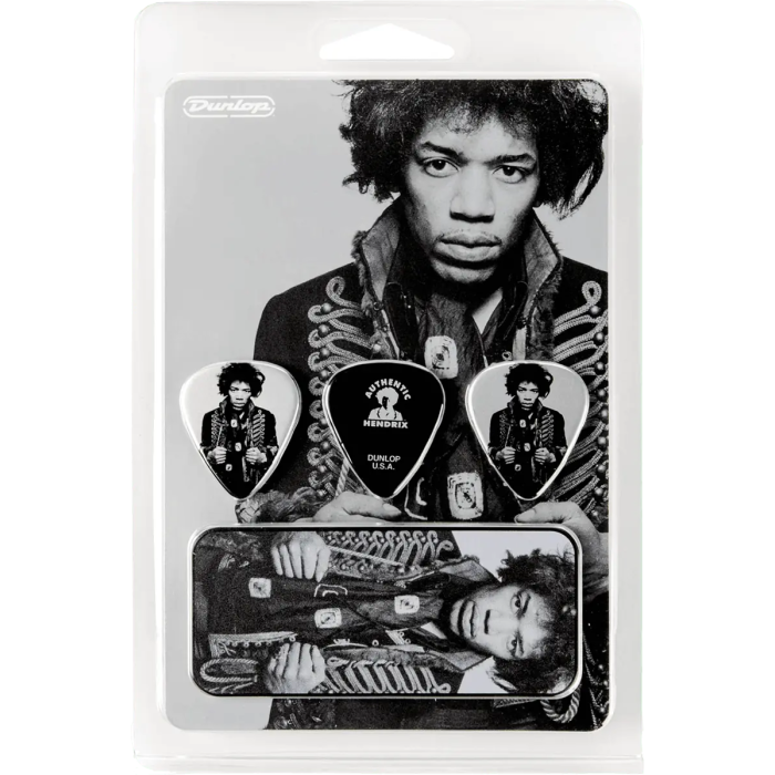 Dunlop Púa Signature Jimi Hendrix Mankowitz Caja Surtido 6 Ud. 2