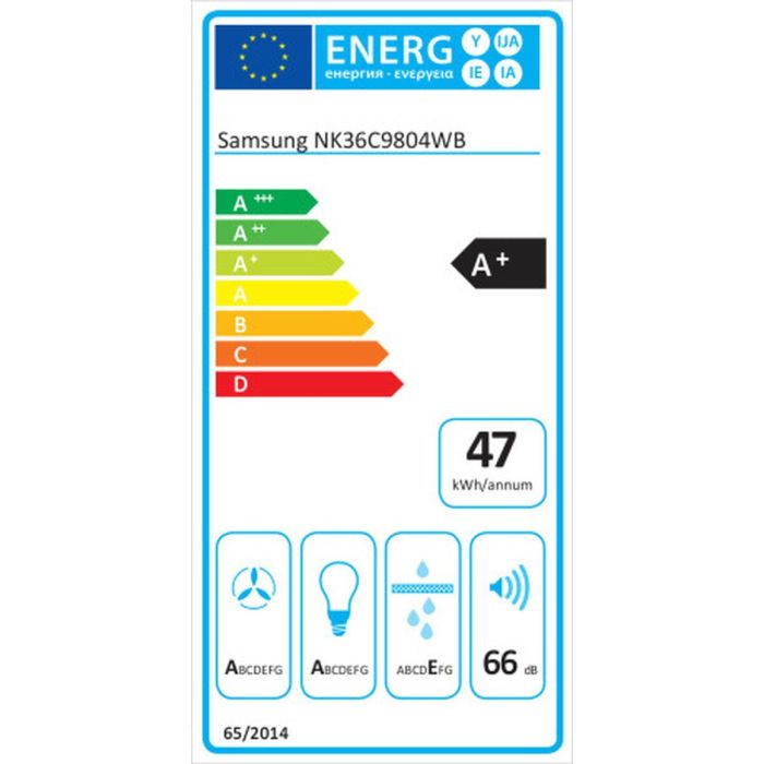 Campana Convencional Samsung NK36C9804WBUR Negro 1