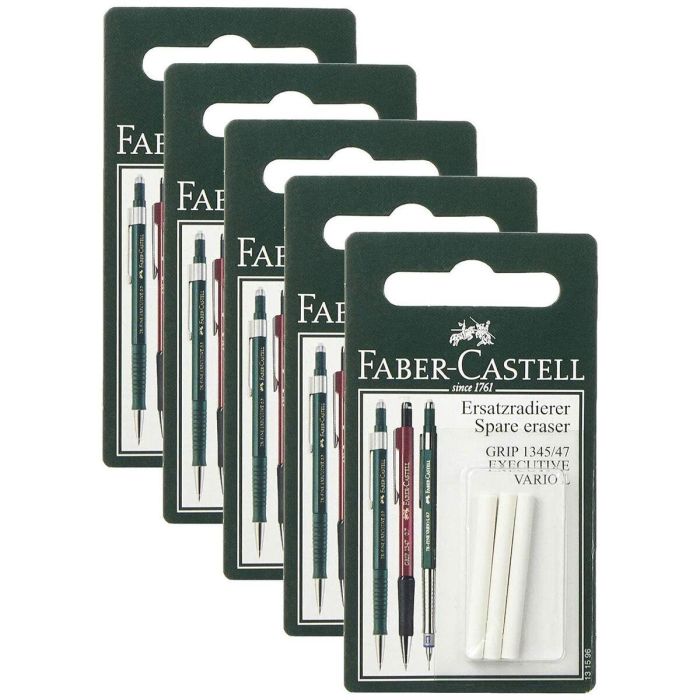 Lápiz Corrector Faber-Castell 3 Piezas (5 Unidades) (3 Unidades) 1 Lápiz Corrector Faber-Castell 3 Piezas (5 Unidades) (3 Unidades) 1