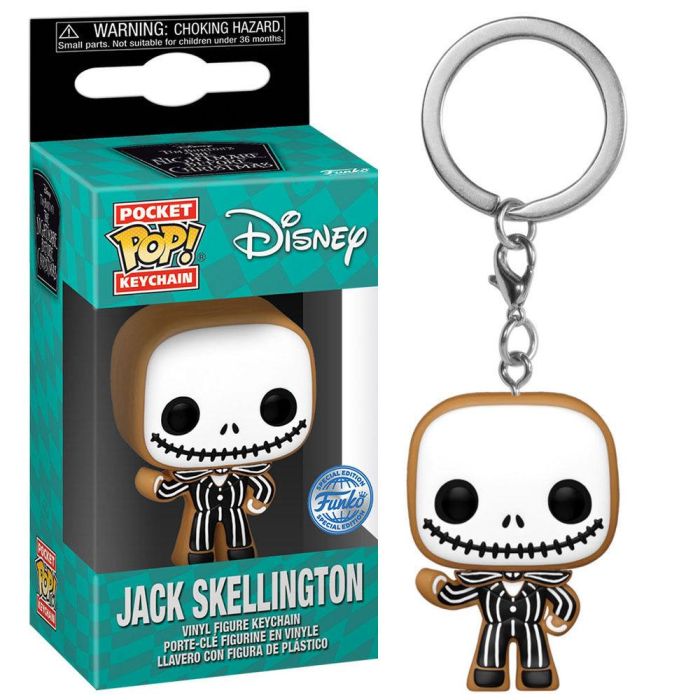 Funko Llavero Keychain Disney The Nightmare Before Christmas - Jack de Pesadillas 2 Funko Llavero Keychain Disney The Nightmare Before Christmas - Jack de Pesadillas 2