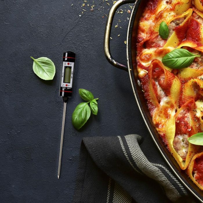 Cook Concept Termómetro Digital De Cocina -50ºC a +300ºC con Sonda Acero Inoxidable 4 Cook Concept Termómetro Digital De Cocina -50ºC a +300ºC con Sonda Acero Inoxidable 4