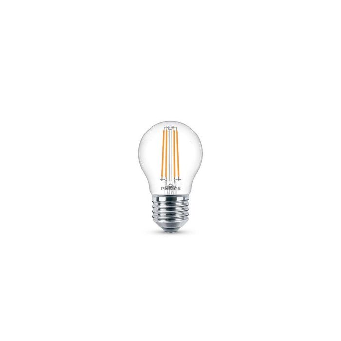 Pack 2 Bombilla LED Philips E27 P45 4.3W 470Lm 2700K [PH-8718699763893] 1