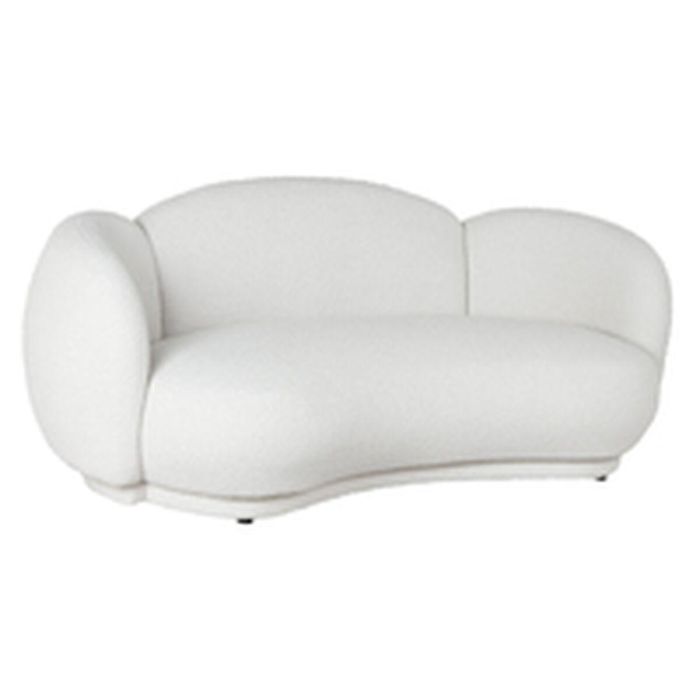 DKD Home Decor Sofá Moderno Blanco 195x103x74 cm Poliéster Nube Altura Asiento 39cm 0 DKD Home Decor Sofá Moderno Blanco 195x103x74 cm Poliéster Nube Altura Asiento 39cm 0