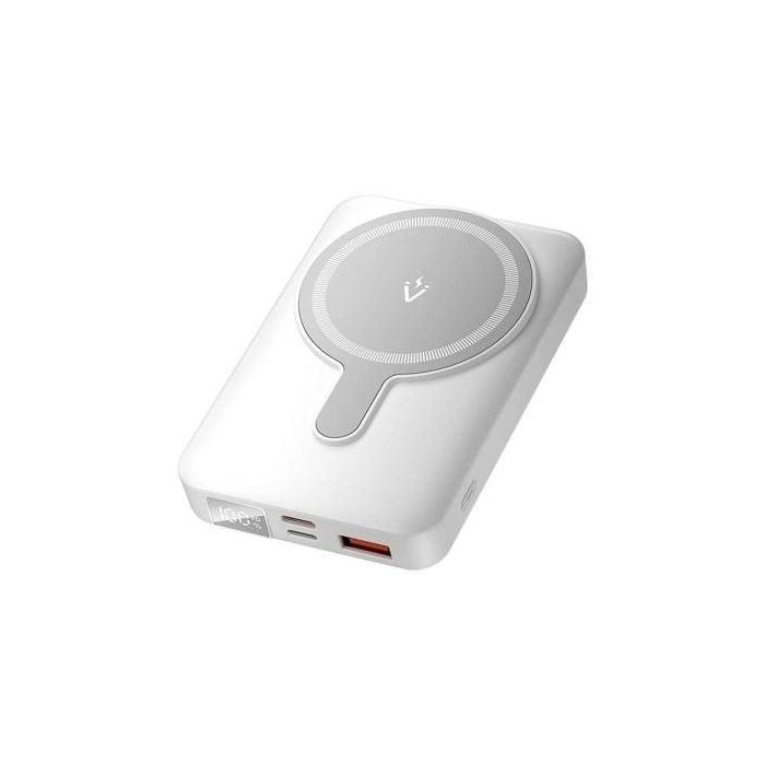 Vention FHTW0 Powerbank Magnético Inalámbrico 10000mAh 22.5W, Pantalla LED, USB-C, USB-A, Lightning, Blanco 0 Vention FHTW0 Powerbank Magnético Inalámbrico 10000mAh 22.5W, Pantalla LED, USB-C, USB-A, Lightning, Blanco 0