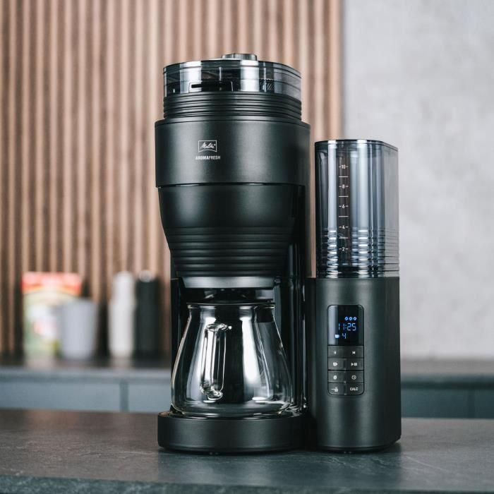 Melitta 1030-06 Cafetera de filtro con molinillo integrado AromaFresh II Vidrio Basic 1 Melitta 1030-06 Cafetera de filtro con molinillo integrado AromaFresh II Vidrio Basic 1