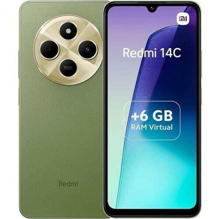 Xiaomi Redmi 14C Smartphone 6GB RAM 128GB Almacenamiento, Pantalla 6.88" HD+, Cámara 50MP, Batería 5160mAh