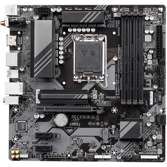 GIGABYTE B760M DS3H AX Placa Base - Óptima para Gaming y Workstation 2