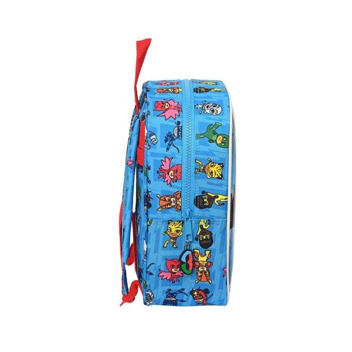 Mochila Escolar PJ Masks Azul 22 x 27 x 10 cm 2 Mochila Escolar PJ Masks Azul 22 x 27 x 10 cm 2