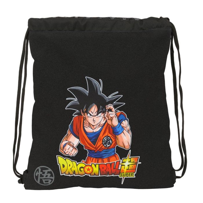 Bolsa Mochila con Cuerdas Dragon Ball Combat Negro 35 x 40 x 1 cm