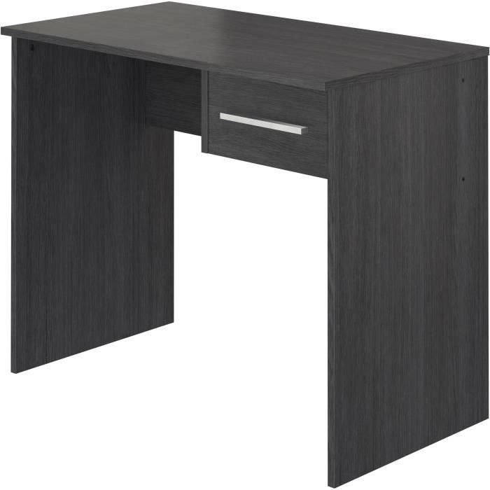 Escritorio con Cajones Pequeños de Melamina Gris Ceniza - 90 x 50 x 74 cm - T80515MM07LVO 2 Escritorio con Cajones Pequeños de Melamina Gris Ceniza - 90 x 50 x 74 cm - T80515MM07LVO 2