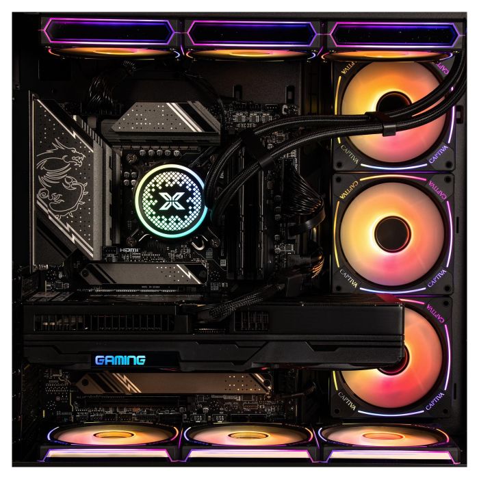 Captiva I90-064 PC Gaming Highend i9-14900KF 64GB RAM 2TB SSD RTX 5070 Win 11 10