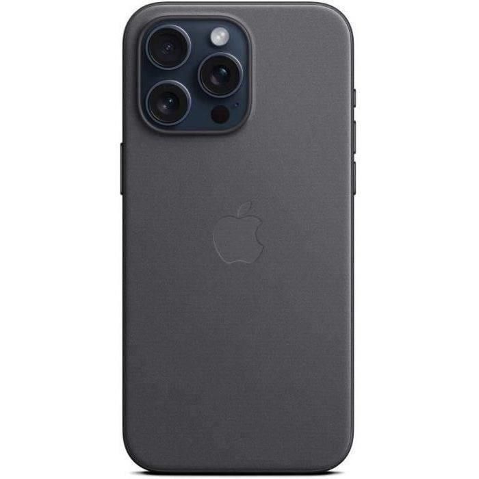 Funda APPLE FineWoven para iPhone 15 Pro Max con MagSafe - Negro 1 Funda APPLE FineWoven para iPhone 15 Pro Max con MagSafe - Negro 1