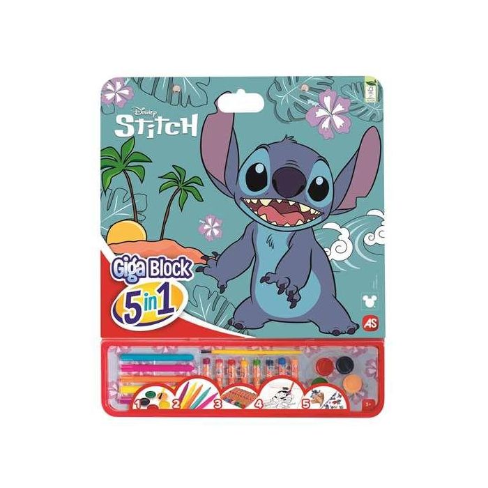 Libro de pegatinas para pintar giga block stitch 5 en 1 Libro de pegatinas para pintar giga block stitch 5 en 1