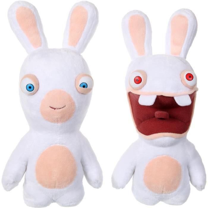 CONEJOS CRETINOS Peluche 28 cm Sonido boca cerrada 2 CONEJOS CRETINOS Peluche 28 cm Sonido boca cerrada 2