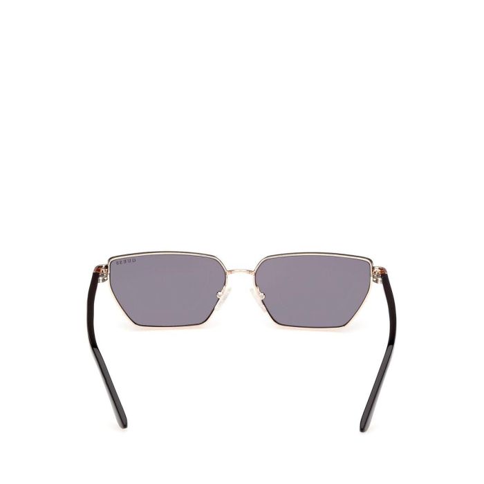 GUESS GU00106 05A Gafas de Sol para Mujer con Montura Metálica Rectangular Color Negro y Lentes en Tonalidad Gris Humo de 59 mm 3 GUESS GU00106 05A Gafas de Sol para Mujer con Montura Metálica Rectangular Color Negro y Lentes en Tonalidad Gris Humo de 59 mm 3