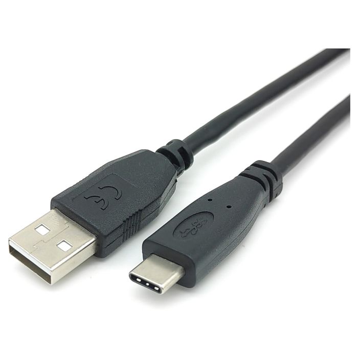 EQUIP Cable USB-A 2.0 a USB-C Macho a Macho 3m 3A 480Mbps Negro