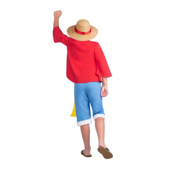 Disfraz para Niños One Piece Luffy (5 Piezas) 7-9 Años 2