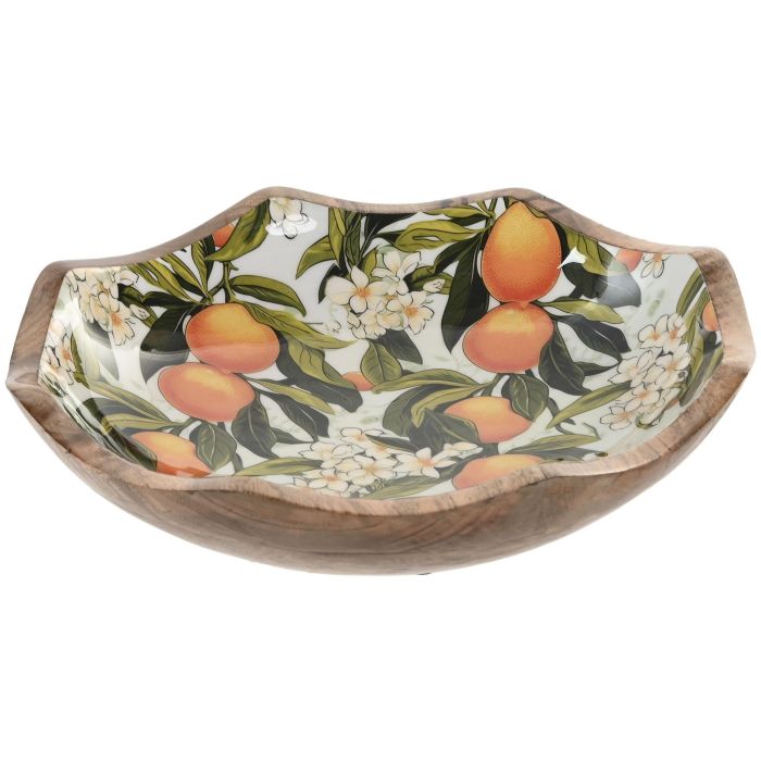 Ensaladera Tropical DKD Home Decor Multicolor 30 x 7 x 30 cm (2 Unidades) 0 Ensaladera Tropical DKD Home Decor Multicolor 30 x 7 x 30 cm (2 Unidades) 0