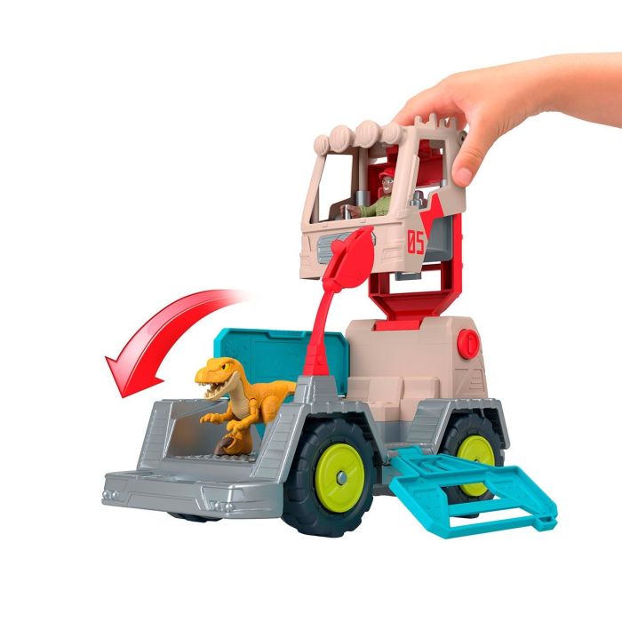 Imaginext JKF46 Vehículo Rescate Jurassic World Trek 'n Transform Juguete +3 Años 5 Imaginext JKF46 Vehículo Rescate Jurassic World Trek 'n Transform Juguete +3 Años 5
