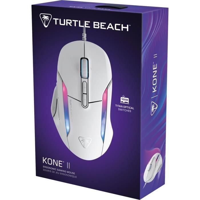 Ratón inalámbrico para juegos - Turtle Beach Kone II - Ultraligero - Blanco, 26.000 DPI, 23 funciones personalizables 5