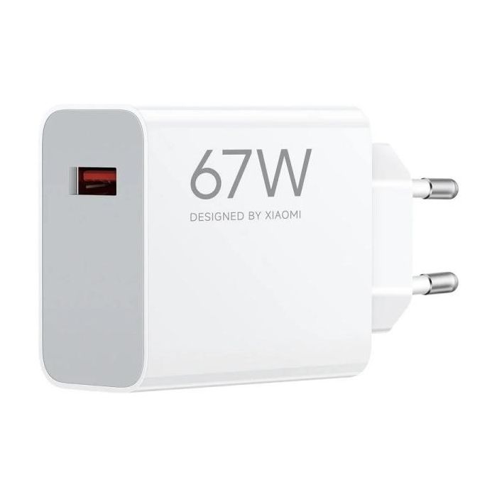 Xiaomi Hyper Charger 67W Adaptador de Corriente USB Tipo A para Carga Rápida