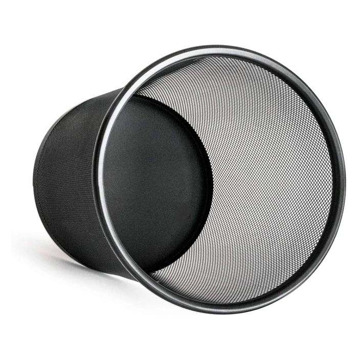 Q-connect Papelera Metálica Rejilla Negra 265x285 mm 5