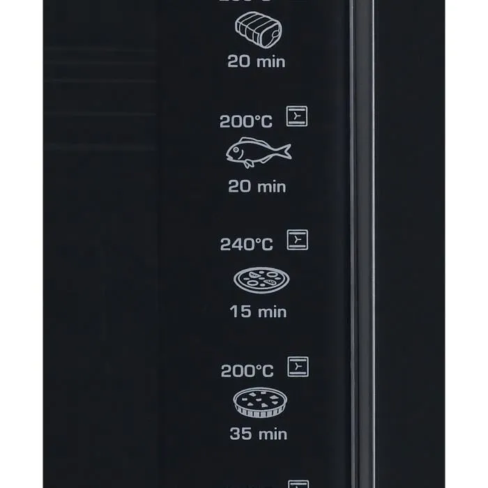 Brandt Mini Horno FC55MUBSL 55 L Convección Multifunción Parrilla Ventilador Termostato 240° 3 Brandt Mini Horno FC55MUBSL 55 L Convección Multifunción Parrilla Ventilador Termostato 240° 3