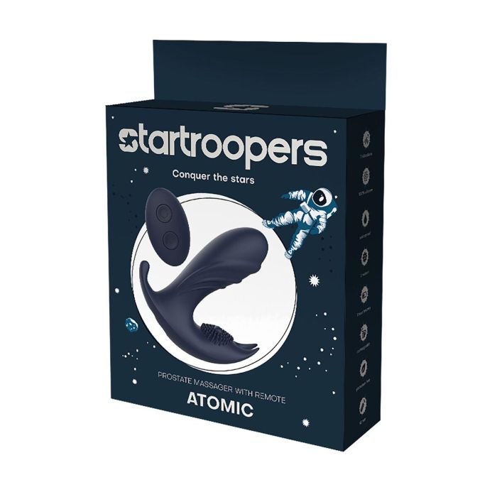 Vibrador anal Dream Toys STARTROOPERS ATOMIC Azul 1 Vibrador anal Dream Toys STARTROOPERS ATOMIC Azul 1