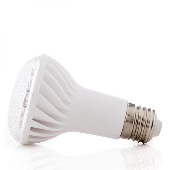 Bombilla LED E27 7W 560Lm 6000ºK Cerámica R63 40.000H [HO-7W-R63-E27-CW 2