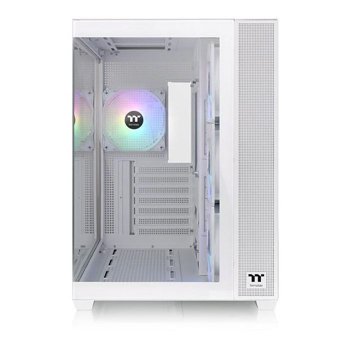 Thermaltake View 380 TG ARGB Snow White Midi Tower Blanca con Vidrio Templado para PC y Gaming 2