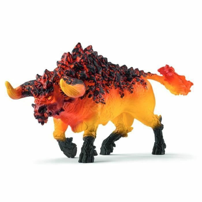 Figura Toro De Fuego, Schleich 42493 Criaturas Eldrador, 7 Años