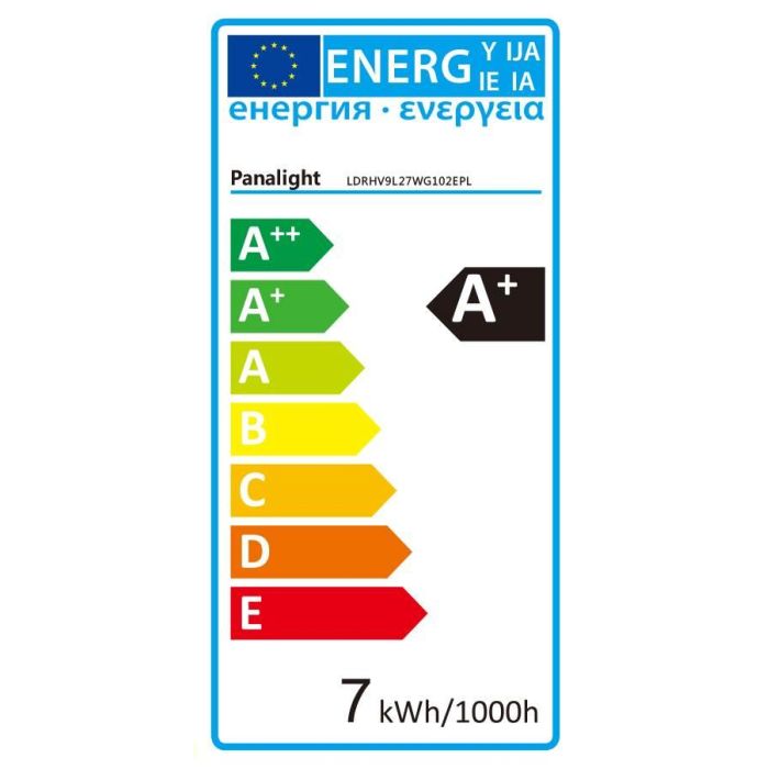 Panalight Ldrhv9L27Wg102Epl Dicroica Gu10 7W 2700K PANASONIC-PANALIGHT 6314561234755 2