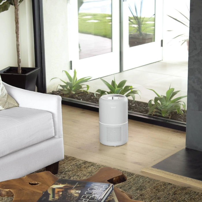 Levoit LEV1711011121746 Purificador de aire Core 300S Pro - Filtración de 3 etapas, para áreas de hasta 50 m2, funcionamiento silencioso 22 dB