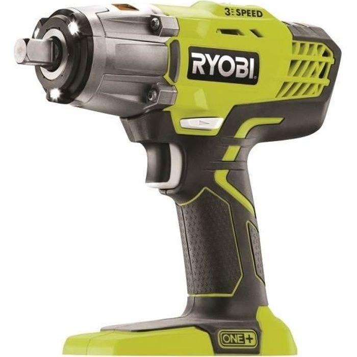 Ryobi R18IW3-0 ONE+ Destornillador de impacto a batería 18V, Par 400 Nm, velocidad 3200 RPM, portapuntas 1/4" 0 Ryobi R18IW3-0 ONE+ Destornillador de impacto a batería 18V, Par 400 Nm, velocidad 3200 RPM, portapuntas 1/4" 0