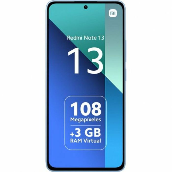 Xiaomi Redmi Note 13 MZB0FZ0EU Smartphone 6GB RAM, 128GB Almacenamiento, Pantalla AMOLED 6.67" 120Hz, Cámara 108MP, NFC, Azul 5 Xiaomi Redmi Note 13 MZB0FZ0EU Smartphone 6GB RAM, 128GB Almacenamiento, Pantalla AMOLED 6.67" 120Hz, Cámara 108MP, NFC, Azul 5