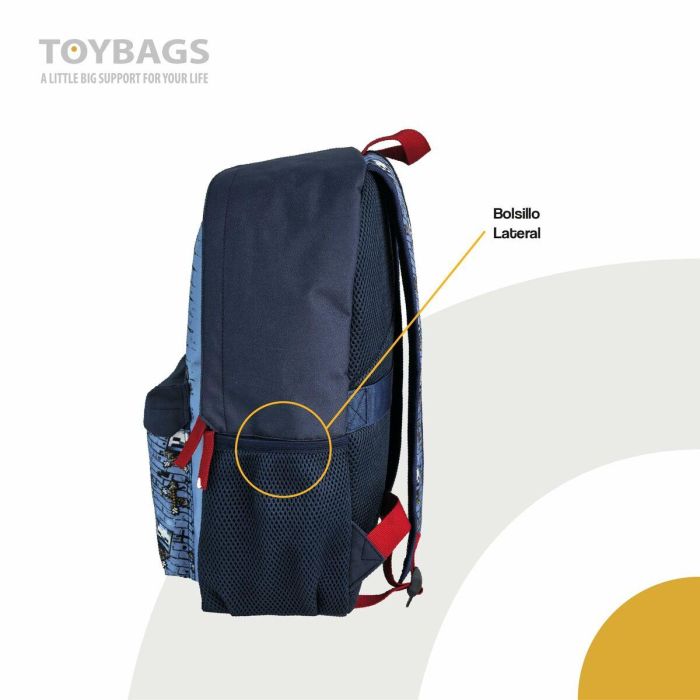 Minecraft Mochila Americano Hostile Behaviour Adaptable Carro Espaldera Acolchada 41 x 31 x 13,5 cm 4 Minecraft Mochila Americano Hostile Behaviour Adaptable Carro Espaldera Acolchada 41 x 31 x 13,5 cm 4