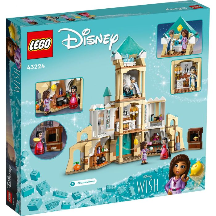 LEGO 43224 Castillo del Rey Magnífico Disney Wish con minifiguras de Asha, Dahlia y Rey Magnífico 9 LEGO 43224 Castillo del Rey Magnífico Disney Wish con minifiguras de Asha, Dahlia y Rey Magnífico 9
