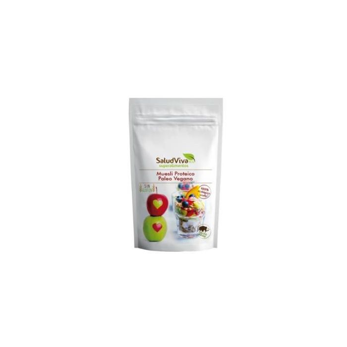 SALUD VIVA Muesli Proteico Paleo Vegano Ecológico Sin Gluten 300g