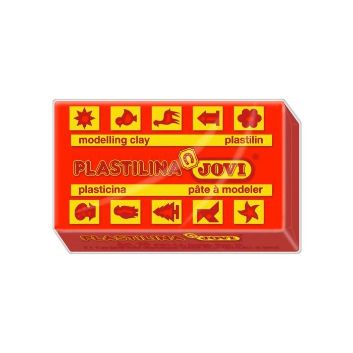 Caja 30 Pastillas Plastilina 50 G - Rojo Jovi 7005