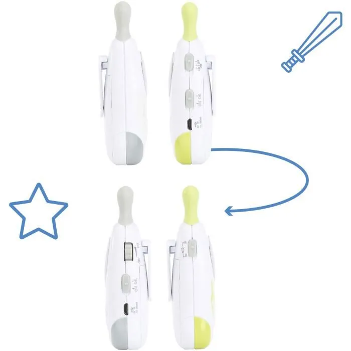 Badabulle Vigilabebés Babyphone Online 300m + con Alcance Amplio y Funciones Esenciales 3 Badabulle Vigilabebés Babyphone Online 300m + con Alcance Amplio y Funciones Esenciales 3