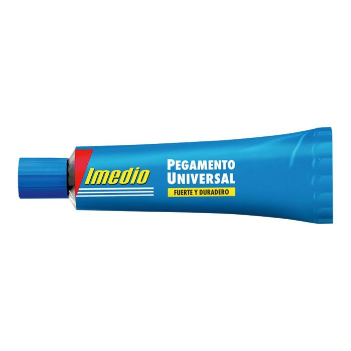 Pegamento Imedio Universal Transparente Banda Azul 35 mL Unidad