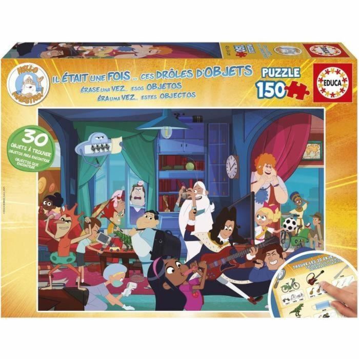 Educa EDU8412668201514 Puzzle Érase una vez... Objetos divertidos 150 piezas