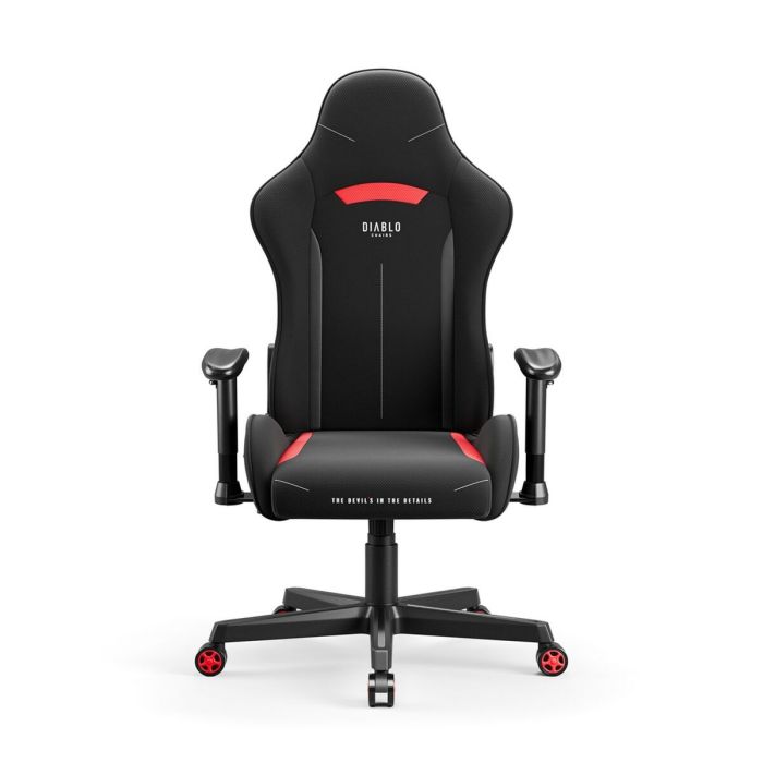 Silla Gaming Diablo Chairs X-Starter Negro Rojo Silla Gaming Diablo Chairs X-Starter Negro Rojo