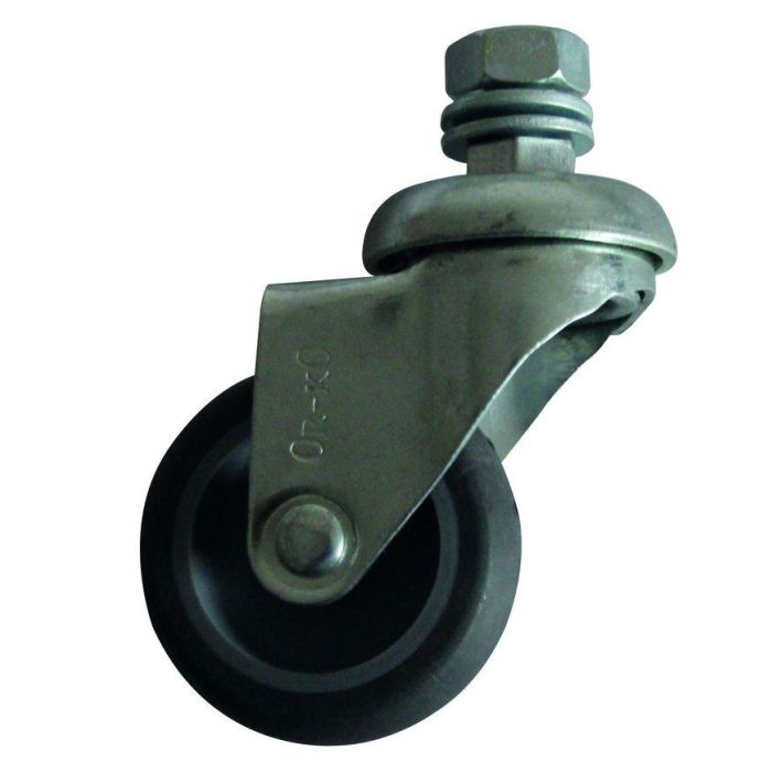 Lanview Logon RAX111 Grupo de Ruedas Niveladoras con Perno M10 Resistentes para Racks y Armarios - Juego de 4 Unidades 1