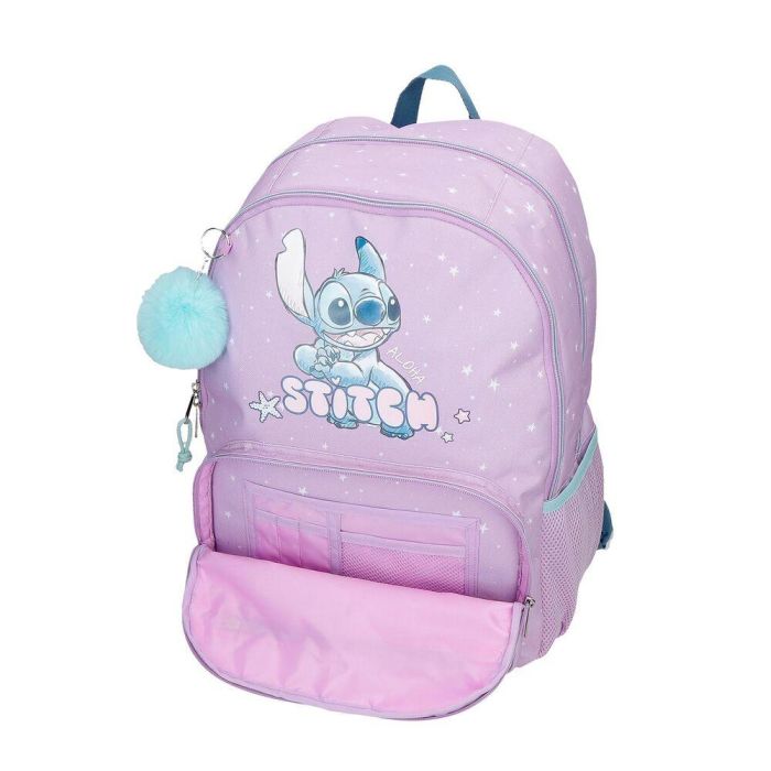 Mochila Lovely Stitch Disney 44cm 4