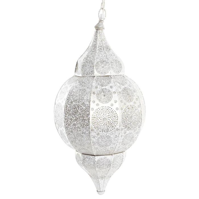 Lampara Techo Arabe DKD Home Decor Blanco Dorado 31 x 64 x 31 cm Lampara Techo Arabe DKD Home Decor Blanco Dorado 31 x 64 x 31 cm