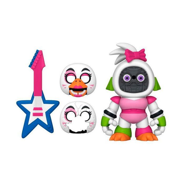 Blister 2 figuras Snaps! Five Night at Freddys Montgomery Gator and Glamrock Chica 3